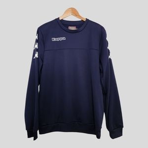 NWOT Kappa Navy Blue Crew Neck Sweatshirt in Large